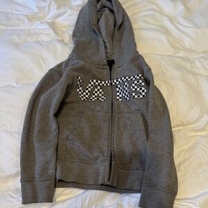 Vans Kids Charcoal Gray Hoodie